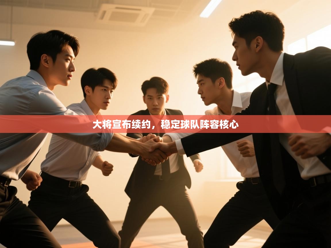 大将宣布续约，稳定球队阵容核心